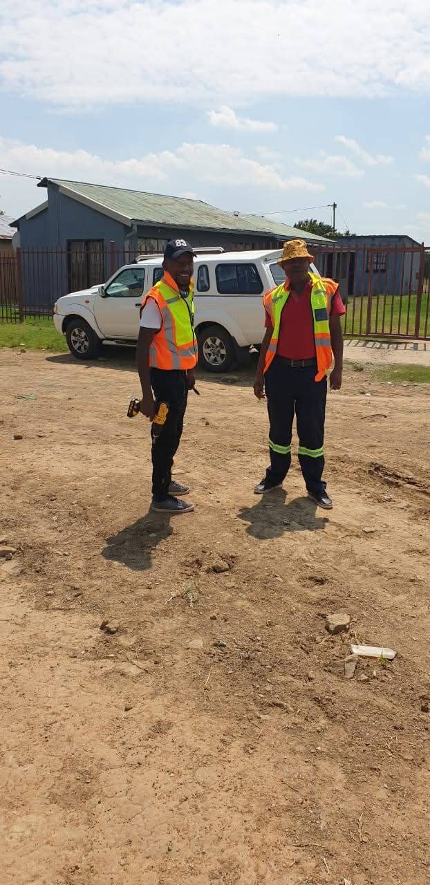 Cleaning services team